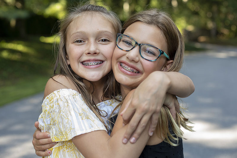 Children with Braces